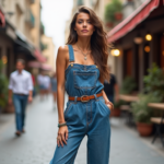 bia-design | Cum să adaugi o notă elegantă salopetei tale de blugi